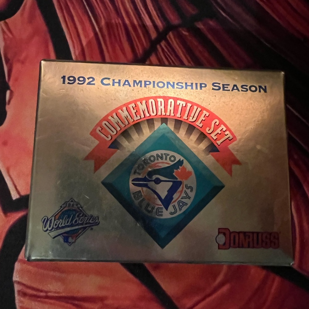 Toronto Blue Jays Commemorative Set - Donruss baseball cards 1992